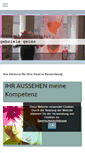 Mobile Screenshot of kosmetikfachinstitut.de